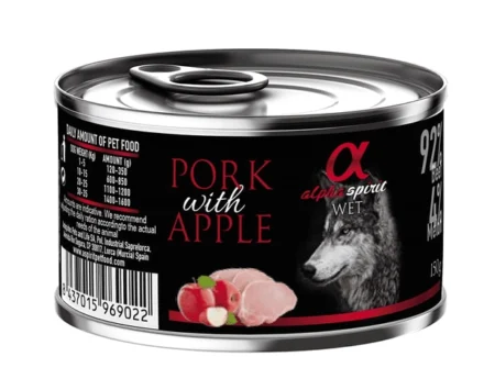 Alpha Spirit Wieprzowina Z Jabłkiem 150g